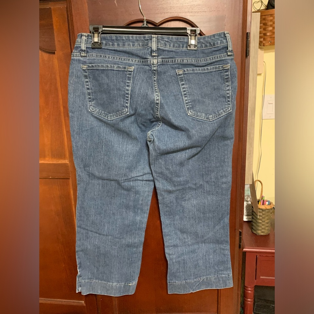 Lee Riders denim cropped jeans Size 12